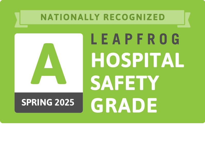 Leapfrog Hospital Safety Grade A Logo